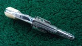 *Sale Pending* - EXHIBITION CASED DELUXE ENGRAVED COLT NEW LINE REVOLVER IN CALIBER 32 - 3 of 14