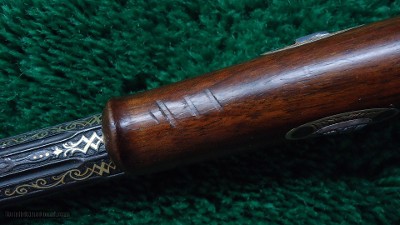 EXTRAORDINARY PAIR EXHIBITION GRADE RELIEF ENGRAVED GOLD INLAID TARGET PISTOLS - Image 21 of 25