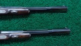 *Sale Pending* - CASED PAIR OF GASTINE-RENETTE PERCUSSION 45 CALIBER PISTOLS - 6 of 21