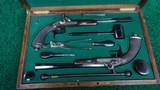 *Sale Pending* - CASED PAIR OF GASTINE-RENETTE PERCUSSION 45 CALIBER PISTOLS - 20 of 21
