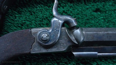 CASED PAIR OF TIPPING 48 CALIBER PERCUSSION BELT PISTOLS - Image 8 of 20