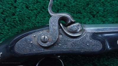 CASED J. HAFNER PERCUSSION HAMMER PISTOL - Image 6 of 17