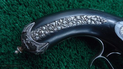 CASED J. HAFNER PERCUSSION HAMMER PISTOL - Image 7 of 17
