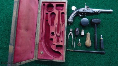 CASED J. HAFNER PERCUSSION HAMMER PISTOL - Image 16 of 17