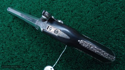 CASED J. HAFNER PERCUSSION HAMMER PISTOL - Image 5 of 17