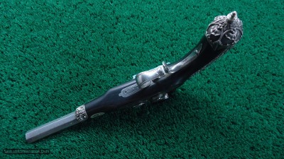 CASED J. HAFNER PERCUSSION HAMMER PISTOL - Image 4 of 17