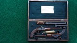 *Sale Pending* - CASED PAIR OF DELUXE PERCUSSION PISTOLS BY FRANZ ULRICH - 23 of 25