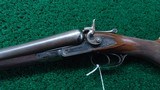 EXTREMELY FINE COLT 1878 10 GAUGE DOUBLE BARREL HAMMER SHOTGUN - 2 of 24