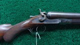 EXTREMELY FINE COLT 1878 10 GAUGE DOUBLE BARREL HAMMER SHOTGUN - 1 of 24