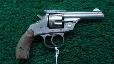 HOPKINS & ALLEN TOP BREAK REVOLVER WITH CASE