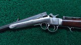 *Sale Pending* - FRANK WESSON 2ND TYPE FLAT SIDE 2-TRIGGER RIFLE IN CALIBER 32 RF - 8 of 19