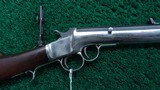 *Sale Pending* - FRANK WESSON 2ND TYPE FLAT SIDE 2-TRIGGER RIFLE IN CALIBER 32 RF - 1 of 19