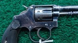 SMITH & WESSON SECOND MODEL .22 HAND EJECTOR REVOLVERCALIBER 22 LONG - 6 of 13