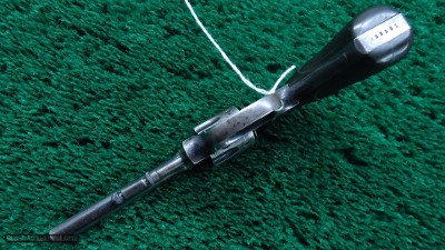 SMITH & WESSON SECOND MODEL .22 HAND EJECTOR REVOLVERCALIBER 22 LONG - Image 4 of 13