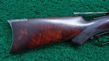 WINCHESTER MODEL 1873 DELUXE RIFLE IN 38 WCF - 17 of 19