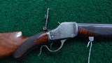 *Sale Pending* - WINCHESTER MODEL 1885 DLX HIGH WALL TARGET RIFLE IN 32-40 CALIBER - 1 of 25