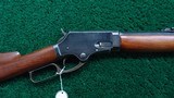 MARLIN MODEL 1881 FIRST VARIATION LEVER ACTION RIFLE IN 45-70 GOVT. - 1 of 23
