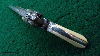 FACTORY DOCUMENTED GOLD AND SILVER PLATED HELFRICH ENGRAVED COLT SA - Image 5 of 16