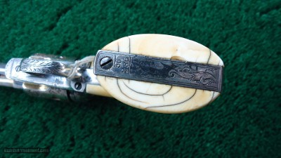 FACTORY DOCUMENTED GOLD AND SILVER PLATED HELFRICH ENGRAVED COLT SA - Image 14 of 16