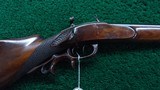 VERY INTERESTING AUSTRIAN PERCUSSION ZIMMERSCHUETZEN RIFLE - 1 of 21