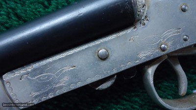 EL FAISON FOLDING SIDE LEVER SxS .410 HAMMERGUN - Image 8 of 20