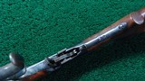 DELUXE LOW WALL CUSTOM TARGET RIFLE 28-30 CAL - 9 of 18