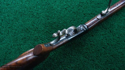 DELUXE LOW WALL CUSTOM TARGET RIFLE 28-30 CAL - Image 3 of 18
