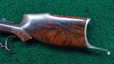 DELUXE LOW WALL CUSTOM TARGET RIFLE 28-30 CAL - Image 15 of 18