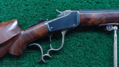 DELUXE LOW WALL CUSTOM TARGET RIFLE 28-30 CAL