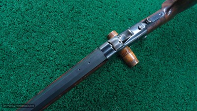DELUXE LOW WALL CUSTOM TARGET RIFLE 28-30 CAL - Image 4 of 18
