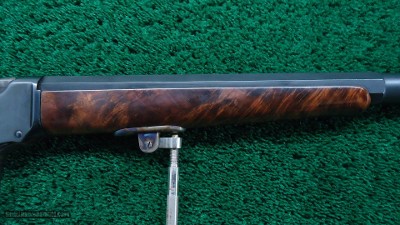 DELUXE LOW WALL CUSTOM TARGET RIFLE 28-30 CAL - Image 5 of 18
