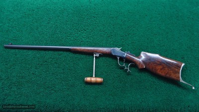 DELUXE LOW WALL CUSTOM TARGET RIFLE 28-30 CAL - Image 17 of 18