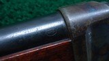 VERY RARE DELUXE CASE COLORED MODEL 1887 LEVER ACTION 12 GAUGE SHOTGUN - 6 of 24