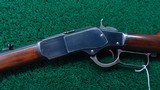 BEAUTIFUL WINCHESTER MODEL 1873 RIFLE IN 32 WCF CALIBER - 2 of 22
