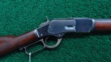 BEAUTIFUL WINCHESTER MODEL 1873 RIFLE IN 32 WCF CALIBER - 1 of 22
