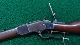 WINCHESTER MODEL 1873 RIFLE IN 38 WCF - 2 of 22