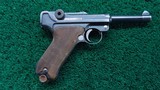 DWM COMMERCIAL LUGER SEMI AUTOMATIC PISTOL - 1 of 15