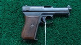 MAUSER MODEL 1914 POCKET PISTOL IN 32 ACP - 1 of 12