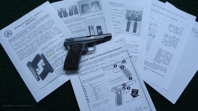 RARE REMINGTON MODEL 51 EARLY PRODUCTION PISTOL - Image 9 of 9