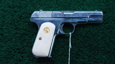 COLT MODEL 1908 HAMMERLESS PISTOL IN 380 ACP
