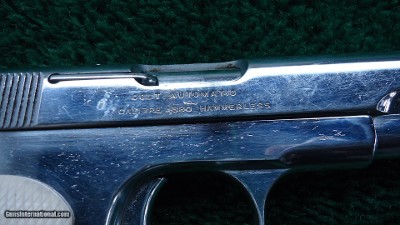 COLT MODEL 1908 HAMMERLESS PISTOL IN 380 ACP - Image 7 of 9