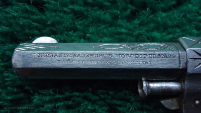 FOREHAND & WADSWORTH FACTORY ENGRAVED REVOLVER - Image 9 of 12
