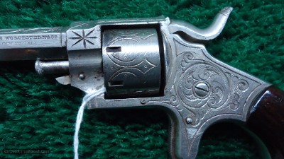 FOREHAND & WADSWORTH FACTORY ENGRAVED REVOLVER - Image 7 of 12