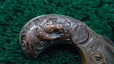 FACTORY ENGRAVED COLT NEW LINE 22 CALIBER REVOLVER WITH SCARCE DE GRESS GRIPS - Image 9 of 14