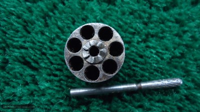 FACTORY ENGRAVED COLT NEW LINE 22 CALIBER REVOLVER WITH SCARCE DE GRESS GRIPS - Image 13 of 14