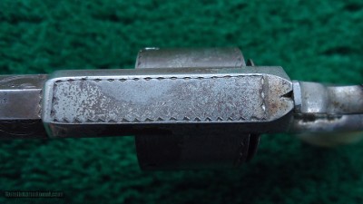 ENGRAVED HOPKINS & ALLEN SPUR TRIGGER REVOLVER - Image 7 of 13
