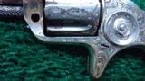 COLT FACTORY ENGRAVED NEW LINE REVOLVER IN 22 RF - 7 of 10