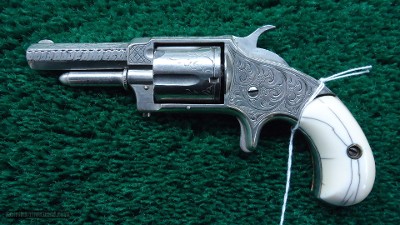 FACTORY ENGRAVED WHITNEYVILLE ARMORY 32 CALIBER REVOLVER - Image 2 of 13