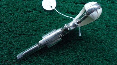 FACTORY ENGRAVED WHITNEYVILLE ARMORY 32 CALIBER REVOLVER - Image 4 of 13