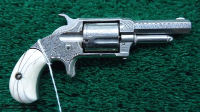 FACTORY ENGRAVED WHITNEYVILLE ARMORY 32 CALIBER REVOLVER